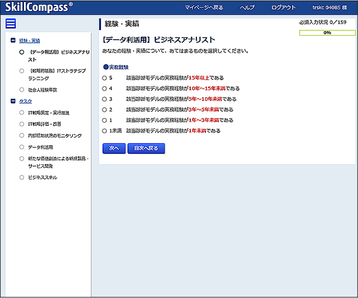 自己評価