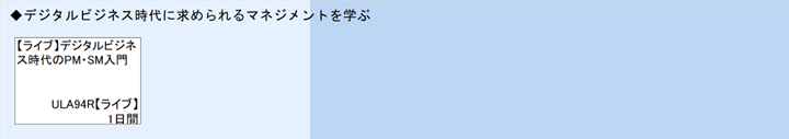 ◆デジタルビジネス時代に求められるマネジメントを学ぶ