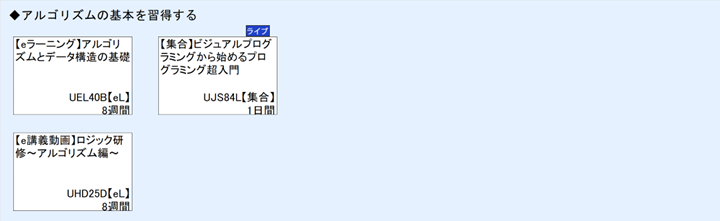 ◆アルゴリズムの基本を習得する